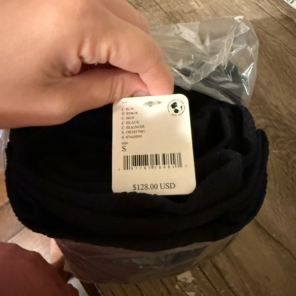 Free People Brooklyn Mini Dress in Black size small nwt - Picture 6 of 7